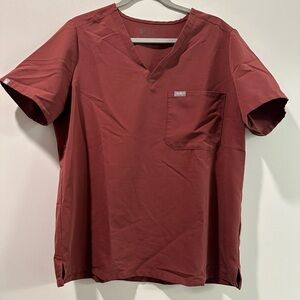 FIGS one pocket scrub top